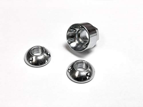 KC HiLiTES 7221 Bloqueo de luz CNC 1/2-13 rosca – Pack de 2