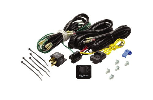 KC HiLiTES 6315 Arnés de cableado con relé de 40 amperios e interruptor basculante LED