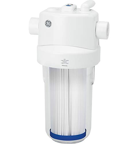 GE FXHSC - Filtro de agua para debajo del fregadero, repuesto para sistema de filtración de agua, certificado NSF, reduce sedimentos, óxido y otras impurezas del agua, reemplaza cada 3 meses para obtener los mejores resultados, 1 filtro
