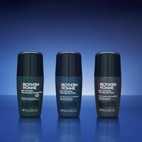 Biotherm Homme Day Control Deodorant Roll-On (Alcohol Free) Men for Deodorant 2.53 oz