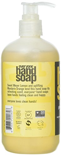 Pack of 2 x EO Products Everyone Hand Soap - Meyer Lemon and Mandarin - 12.75 oz