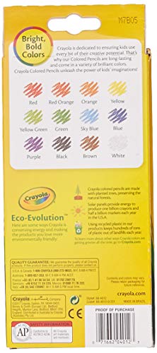 Crayola 68-4012 Lápices de colores, 12 unidades, paquete de 2, colores surtidos