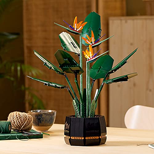 LEGO® Icons 10289 Ave del Paraíso, Planta Artificial Decorativa, Bloques de Construcción para Adultos, Idea Regalo San Valentín, Decoración Hogar y u Oficina (1173 Piezas)