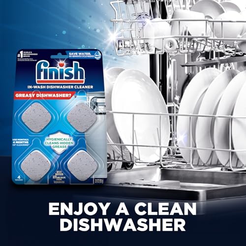 Limpiador de lavaplatos Finish in-Wash: limpia la grasa y la mugre ocultas