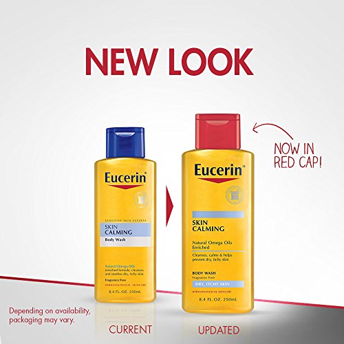 Jabón líquido relajante. Aceite de ducha diario Eucerin Unisex - 8.4 oz
