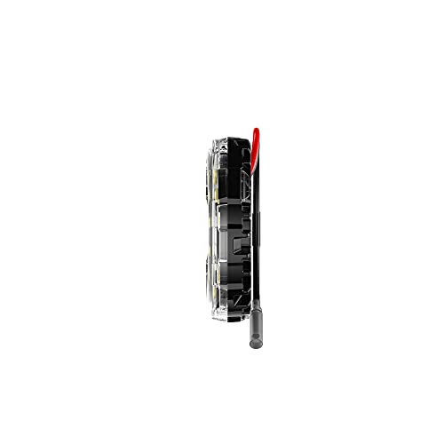 KC HiLiTES Cyclone V2 LED - Luz única, lente transparente, haz de inundación de 5 W