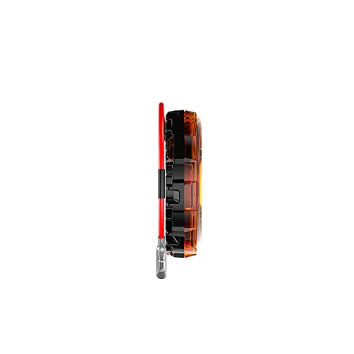 KC HiLiTES Cyclone V2 LED - Luz única - Lente ámbar - Haz de inundación de 5 W