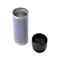 YETI Rambler - Botella de 18 onzas, acero inoxidable, aislada al aspiradora, con tapa caliente