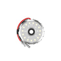 KC HiLiTES Cyclone V2 LED - Luz única, lente difusa, haz de inundación de 5 W, negro