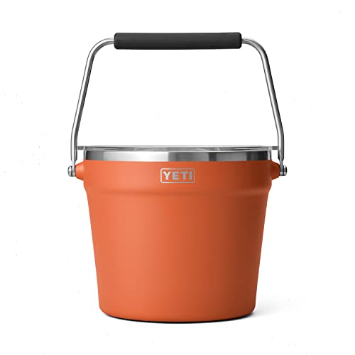 YETI Rambler - Botella de 18 onzas, acero inoxidable, aislada al aspiradora, con tapa caliente