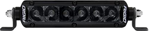 Rigid Industries - Spot de la Serie SR de 6 Pulgadas, edición Medianoche (906213BLK)