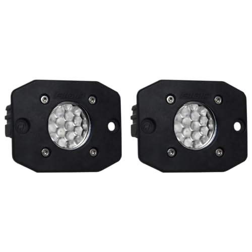 Rigid Industries Ignite - Kit de Respaldo para Montaje Empotrado, Color Negro, Accesorios de Montaje para Uso Todoterreno