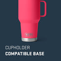 YETI Rambler - Taza de viaje de 30 onzas, acero inoxidable, aislada al aspiradora con tapa fuerte