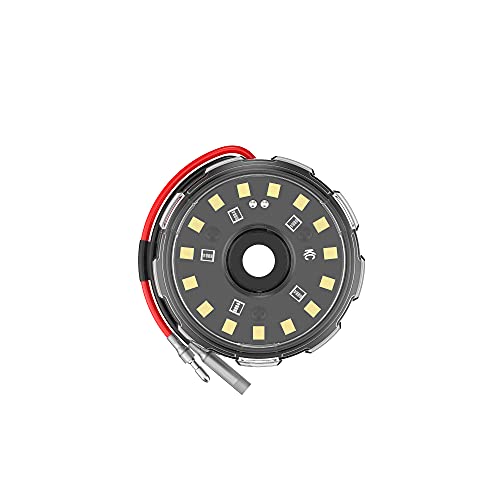 KC HiLiTES Cyclone V2 LED - Luz única, lente transparente, haz de inundación de 5 W