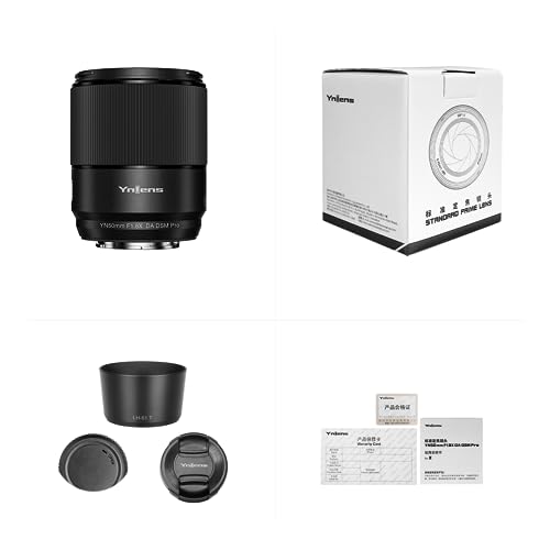 Lente YONGNUO YN50MM F1.8X Pro, para cámaras Fujifilm X-Mount, enfoque automático AF MF, lente Prime estándar APS-C Frame