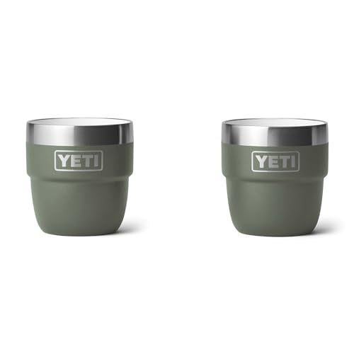 YETI Rambler 10 oz Stackable Lowball 2.0, Vacuum Insulated, Stainless Steel with MagSlider Lid