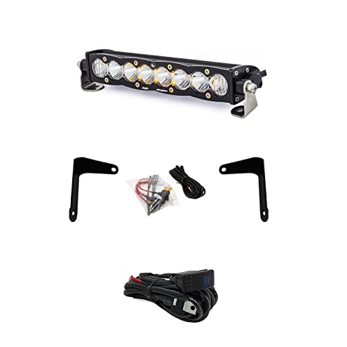 Baja Designs Kit de montaje de barra de luz LED de 10 pulgadas, compatible con Can-Am X3 S8