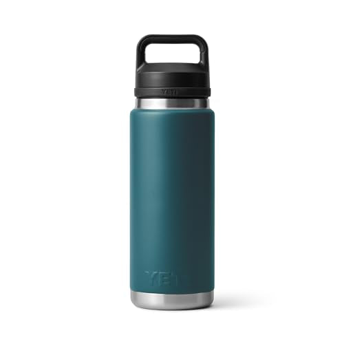 YETI Rambler - Botella de 26 onzas, aislada al aspiradora, acero inoxidable con tapa de chug
