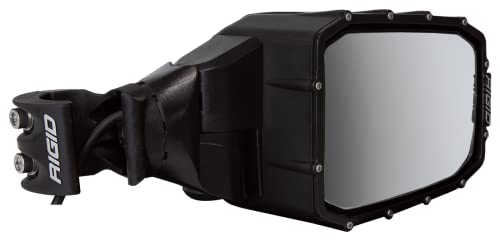 RIGID INDUSTRIES- Luz LED reflectante, espejo de vista lateral, luz LED de señal de giro ámbar, accesorios de montaje incluidos, compatible con IP69K, cumple con RoHS, fácil de instalar, accesorios todoterreno (pares, 64011)