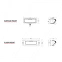 Rigid Industries - Arnés de Alambre, Compatible con Kits de Respaldo de la Serie SR-M y SR-Q