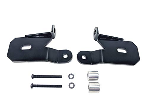 KC HiLiTES 7318 - Soportes de Montaje para luz Negra - Jeep Wrangler JL