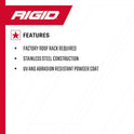 RIGID INDUSTRIES – Kit de montaje para portaequipajes – Compatible con Ford Bronco 2021