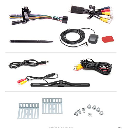 Boss Audio BN965BLC GPS, 2-Din, 6.5" Touchscreen, Bluetooth, DVD/MP3/CD USB