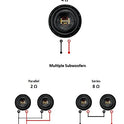 Boss Audio D12F Phantom 12-Inch 1000-watt Single Voice Coil Subwoofer