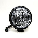 KC HiLiTES 1135 Apollo Pro - Luz antiniebla de repuesto de 6 pulgadas 55 W con carcasa Polymax y protector de piedra para Jeep Wrangler TJ