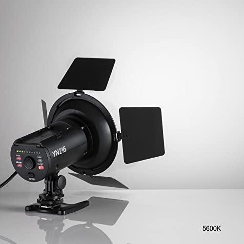 YONGNUO YN216 YN-216 LED Video Camera Light with 5500K Color Temperature and 4 Color Plates for Canon Nikon DSLR Cameras
