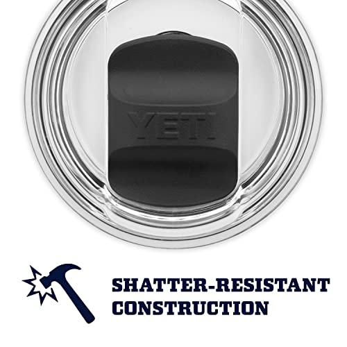 YETI Rambler - Vaso de vino de 10 onzas, aislado al vacío, acero inoxidable con tapa MagSlider