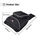 RZR - Bolsa de almacenamiento Kemimoto UTV de alta densidad 1680D, bolsa de asiento central compatible con Polaris Razor 570 800 S 900 1000 XP 2014-2022
