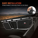 Kemimoto X3 Bolsas para puerta delantera compatibles con Can am Maverick X3 MAX Turbo R X DS Turbo X RS Turbo R 2017 2018 2019 2020 2021 2022 UTV Upper Door Bolsas de almacenamiento con rodillera extraíble y soporte para tazas