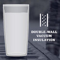 YETI Rambler - Vaso aislado al vacío de 591 ml, acero inoxidable con tapa MagSlider