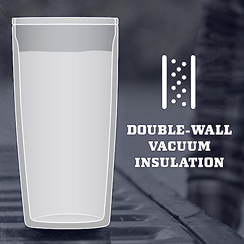 YETI Rambler - Vaso aislado al vacío de 591 ml, acero inoxidable con tapa MagSlider
