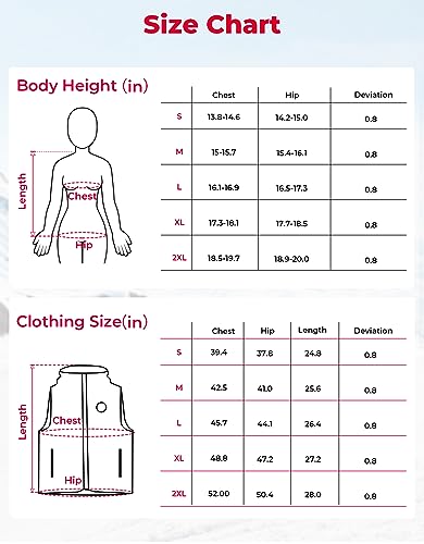 KEMIMOTO - Chaleco calefactor de forro polar para mujer, chaleco térmico ligero para mujer (batería no incluida)