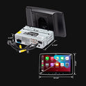 BOSS Audio Systems BVCP9700A-C - Sistema estéreo de Coche - Apple CarPlay, Android Auto, 7 Pulgadas Doble DIN, visualización táctil, Audio Bluetooth y Unidad Principal de Llamadas, Receptor de Radio,