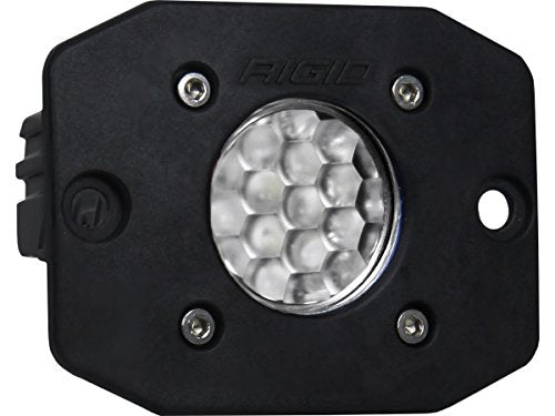 Rigid Industries 20631 - Montaje empotrado negro (luz LED difusa)