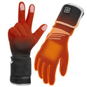 KEMIMOTO - Guantes calefaccionados para motocicleta, guantes calefactados para hombres y mujeres, guantes de trabajo con calefacción fina, visualización táctil con batería recargable que duran hasta 7 horas para esquí, ciclismo, golf, caza, senderismo, co