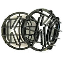 KC HiLiTES 6" Grill Guards, KC Light Covers Solid Black SET OF 2 (NOT for APOLLO)
