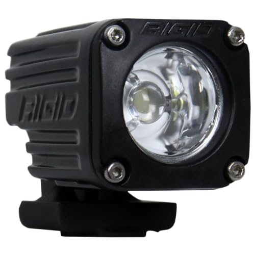 RIGID INDUSTRIES - Montaje en superficie de inundación negra (LED de encendido): accesorios de montaje para uso fuera de carretera