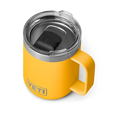 YETI Rambler - Botella de 18 onzas, acero inoxidable, aislada al aspiradora, con tapa caliente