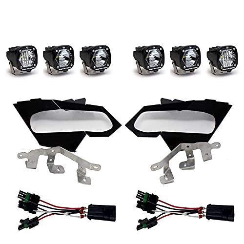 Can-Am X3 Kit de faros delanteros S1 Spot W/C Baja Designs