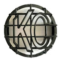 KC HiLiTES 6" Grill Guards, KC Light Covers Solid Black SET OF 2 (NOT for APOLLO)