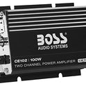 Boss Audio CE102 Watt, Chaos Epic, 2 Canales, 4 Ohm Clase Estable A/B, Rango Completo, Amplificador MOSFET para Coche