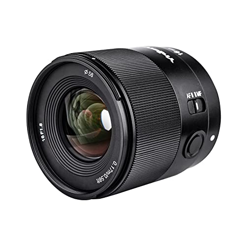 Yongnuo YN16MM F1.8S Lente para Sony E-Mount, lente Prime gran angular de 16 mm, lente F1.8 de gran apertura APS-C Marco de enfoque automático
