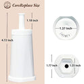 CoreReplace - Filtro de agua de repuesto para cafetera espresso Breville Claro Swiss - Comparar con la pieza #BES008WHT0NUC1