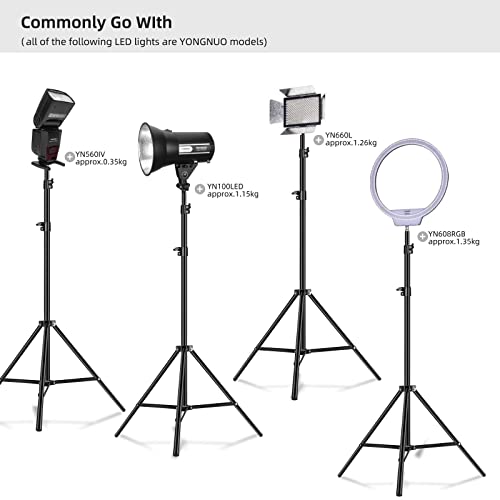 YONGNUO DJ-190 - Soporte de luz para luz LED YN300 YN600L, YN900 YN1200 YNLUX100