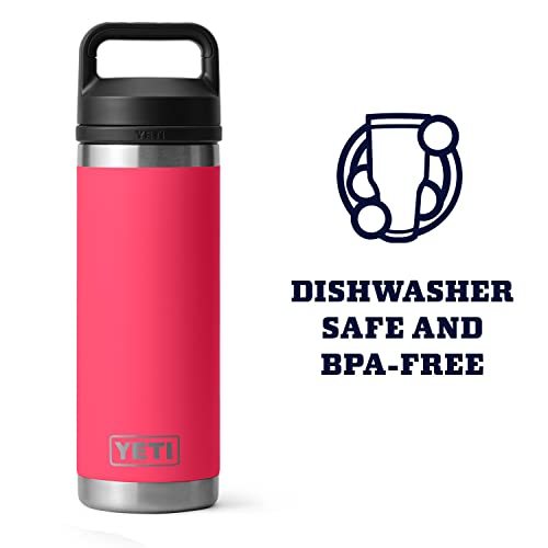 YETI Rambler 18 oz Bottle, Vacuum Insulated, Stainless Steel with Chug Cap
