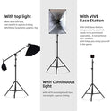 YONGNUO DJ-190 - Soporte de luz para luz LED YN300 YN600L, YN900 YN1200 YNLUX100